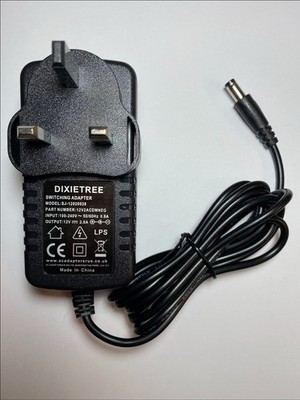 12V NETZ KORG SP-200 TASTATUR AC ADAPTER NETZTEIL LADEGERÄT STECKER