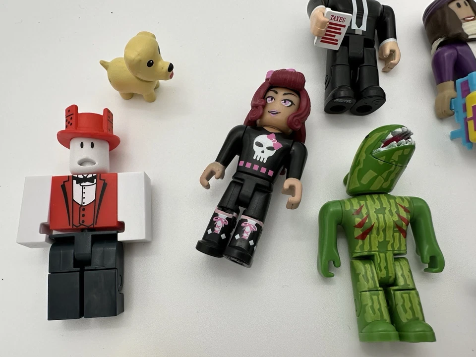 Roblox Punk Rockers Star Sorority Watermelon Shark Mr Windy Figure Lot - Image 4 of 4