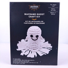 Macrame Ghost Craft Kit - Aldi THE HALLOWEEN COLLECTION 2025