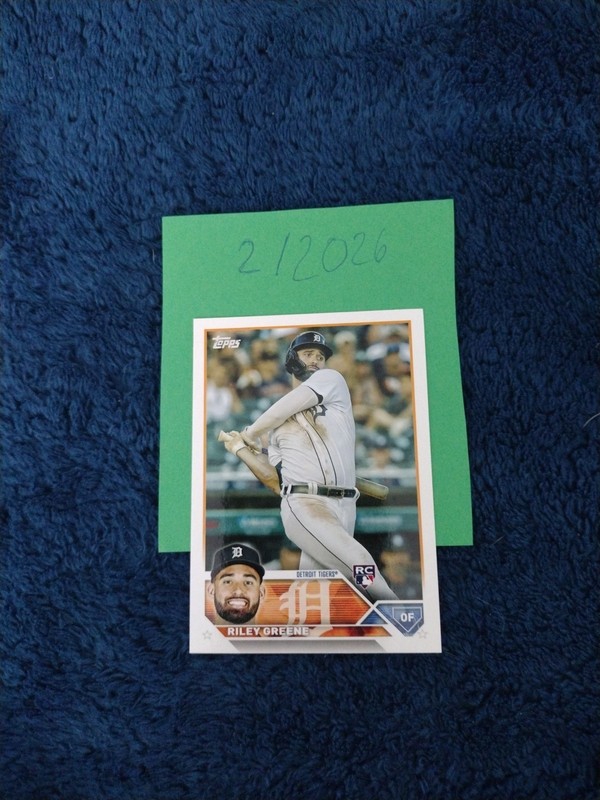 2023 Topps Series 1 - Riley Greene #31 (RC)