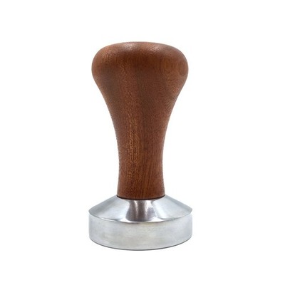 Espresso Coffee Tamper for w/Wooden Handle Flat Base Coffee Distributor Leveler
