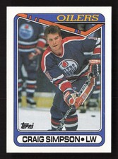 1990-91 Topps #240 Craig Simpson C01