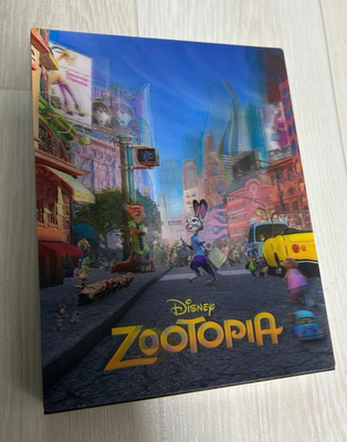 Zootopia | Blufans Steelbook Blu-ray Double LENTICULAR Full Slip