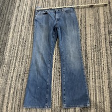 Polo By Ralph Lauren Women Jeans Straight Leg Stretch Kelly Denim Blue 12 1