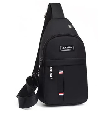 Unisex Sports Canvas Waist Bag Solid Colour Casual Outdoor Hip Zipper Pack New!