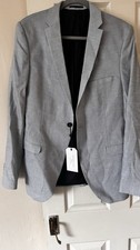 Image of Men Selected Homme Blazer Size L Uk 42 Eu 52 New Authentic Rrp £159