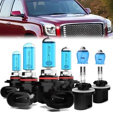 Lampadine per fari compatibili con GMC Yukon 2000-2006, 9005 abbaglianti + 9006 Lo...
