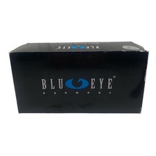 BLU EYE Eddy 00058 Gloss Black Polarized Smoke Lenses Sunglasses NIB