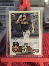2023 Topps Chrome Luis Liberato On Card Rookie Autograph #RA-LL Padres