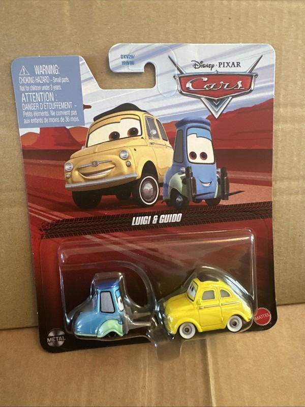 DISNEY CARS DIECAST - Luigi & Guido  -Combined Postage