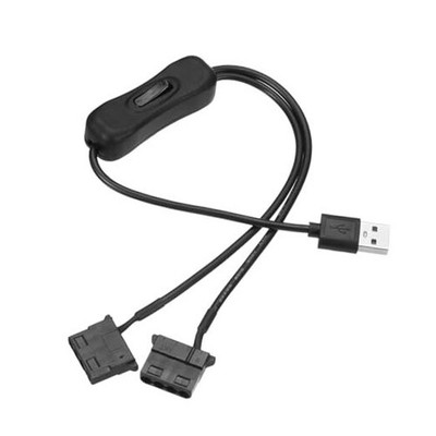 USB to 4 Pin Fan Adapter 5V PWM to USB 1 USB to 4 Pin-molex Port PWM 5V