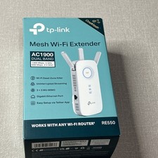 TP-Link AC1900 Dual Band Mesh Wi-Fi Range Extender (RE550)