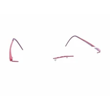 Silhouette 6692 40 6053 7642 Titanium Red Rimless Eyeglasses Frames 52-17 140