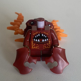 Lego Atlantis Lobster Guardian City of Atlantis 7985 Minifigure Only Rare 2011