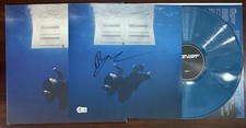 BILLIE EILISH HIT ME HARD SOFT VINYL & SIGNED COVER PHOTO BECKETT BAS COA AUTO