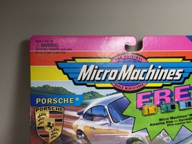 Micro Machines #8 Porsche 1995 Sealed Bonus Micro Mini Variant Yellow VW Beetle