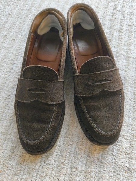 Alden LHS Brown Suede Unlined US 6D 6245F
