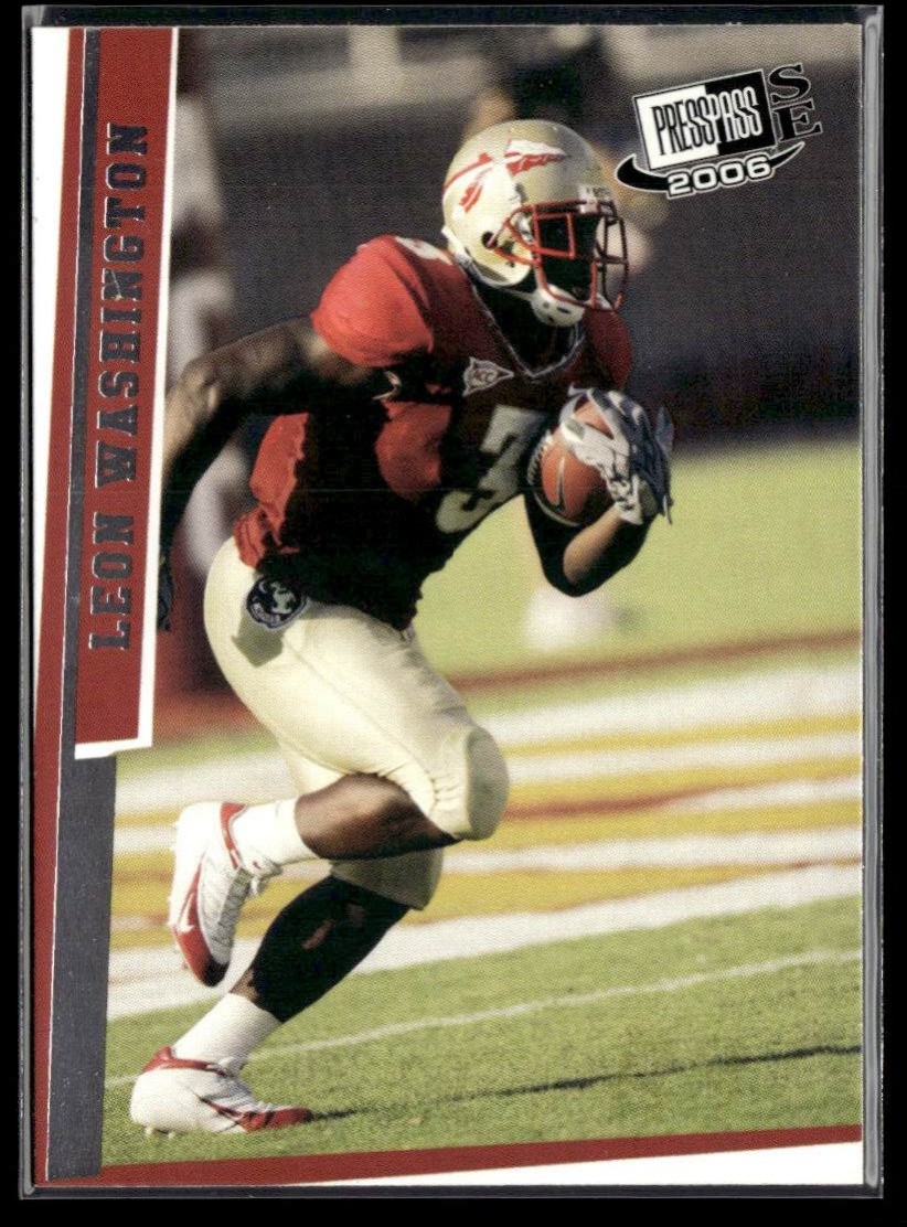 2006 Press Pass SE #32 Leon Washington
