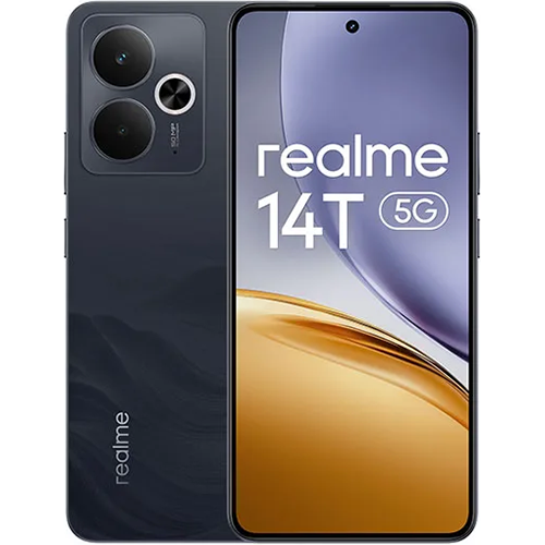 Realme 14T 5G Dual SIM 8GB RAM 256GB - Obsidian Black EU - Zdjęcie 1 z 1