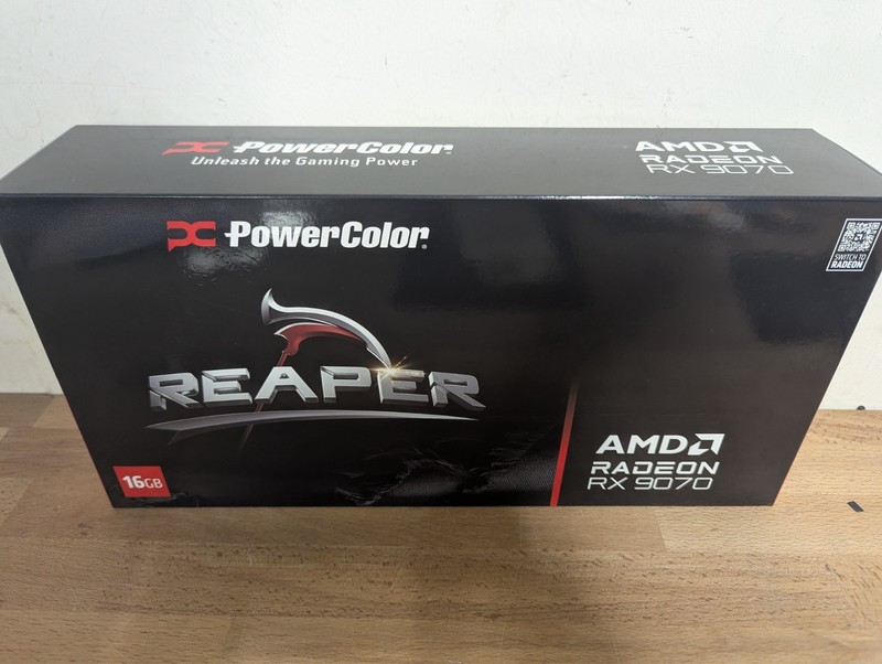 PowerColor AMD Radeon RX 9070 REAPER 16GB GDDR6 Graphics Card GPU N DAY DEL
