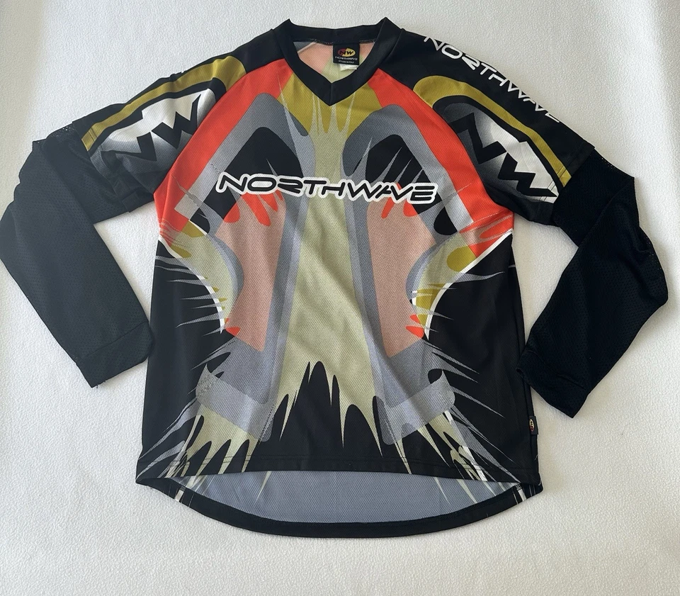 Мужской велосипедный пуловер Northwave Jersey X-Large с длинным рукавом с сетчатыми рукавами - Изображение 2 из 4