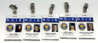 NCIS TV Show Naval Criminal Investigation Service 5 Piece Access Badge Prop Lot