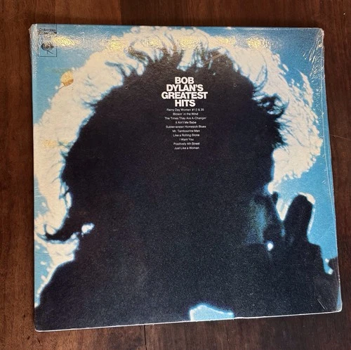 Bob Dylan "Greatest Hits" Vinyl Record W/Poster 1967 Opened In Shrink