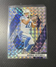 2025 Panini Mosaic - Adonai Mitchell #203 Mosaic Prizm