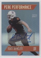 2018 Sage Hit Peak Performance Auto Silver 3/10 Kurt Benkert #PKA-KB Auto 2b2
