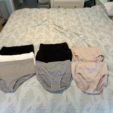 LOT OF 5 PAIRS NWOT SIZE 8 FRUIT OF THE LOOM  3 WARNERS SIZE L/7 BRIEFS PANTIES