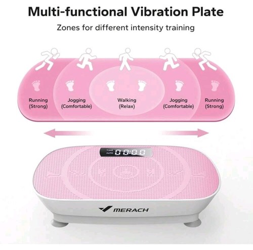 Vibration Plate Exercise Machine Fitness Whole Body Shaper Slim Trainer Gym - Picture 6 of 7
