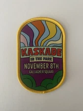 Kaskade Embroidered Iron-On Concert Patch, SD Petco Park  11/8/2025