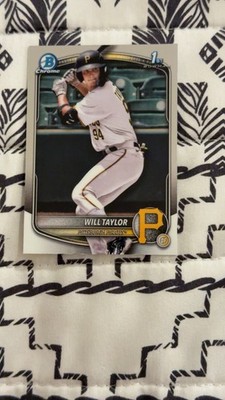 2025 Bowman Chrome - Prospects Will Taylor, Will Taylor #BCP-179 (RC)