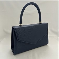 Classic Lucille Handbag 1940s - 1950s Vintage Inspired Navy Handbag  BNWT RRP£36