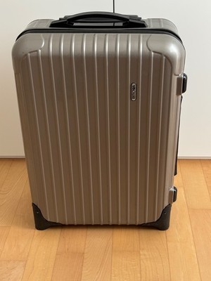 RIMOWA Cabin Trolley, 2 Rollen, 53x37x19 cm, Polycarbonat, Farbe: Grau-Taupe