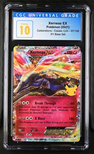 Xerneas-EX graded CGC 10 for sale on eBay
