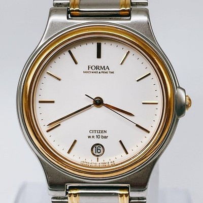 New battery/working condition: Citizen Forma men's vintage watch 4710-470176