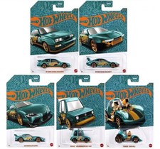 2024 Hot Wheels 56th Ann Pearl & Chrome F Case (5 Cars Set) HDH54-956F-7D1