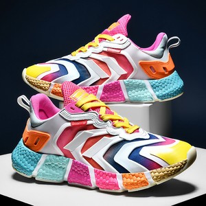 rainbow colour shoes