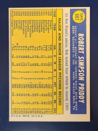 Tarjetas de béisbol Topps 1970 completan tu conjunto que elijas los altos #634 - #720 - Imagen 195 de 389