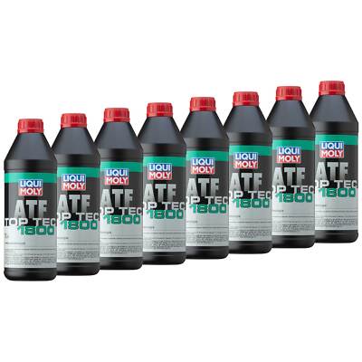 Getriebeöl LIQUI MOLY Top Tec ATF 1800 8 X 1 Liter für Audi BMW Ford Citroen KIA
