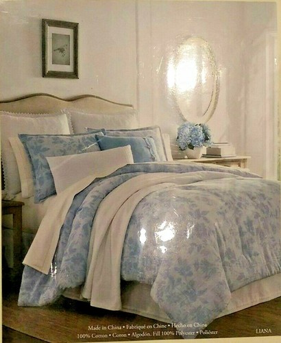NEW Laura Ashley LIANA Blue/White 