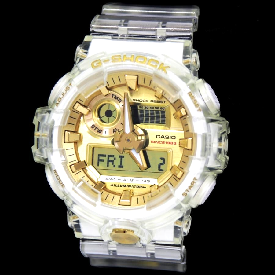 G-SHOCK GA-735E-7AJR　クリア 楽天市場】【BOX訳あり】CASIO カシオ G-SHOCK Gショック ジーショック