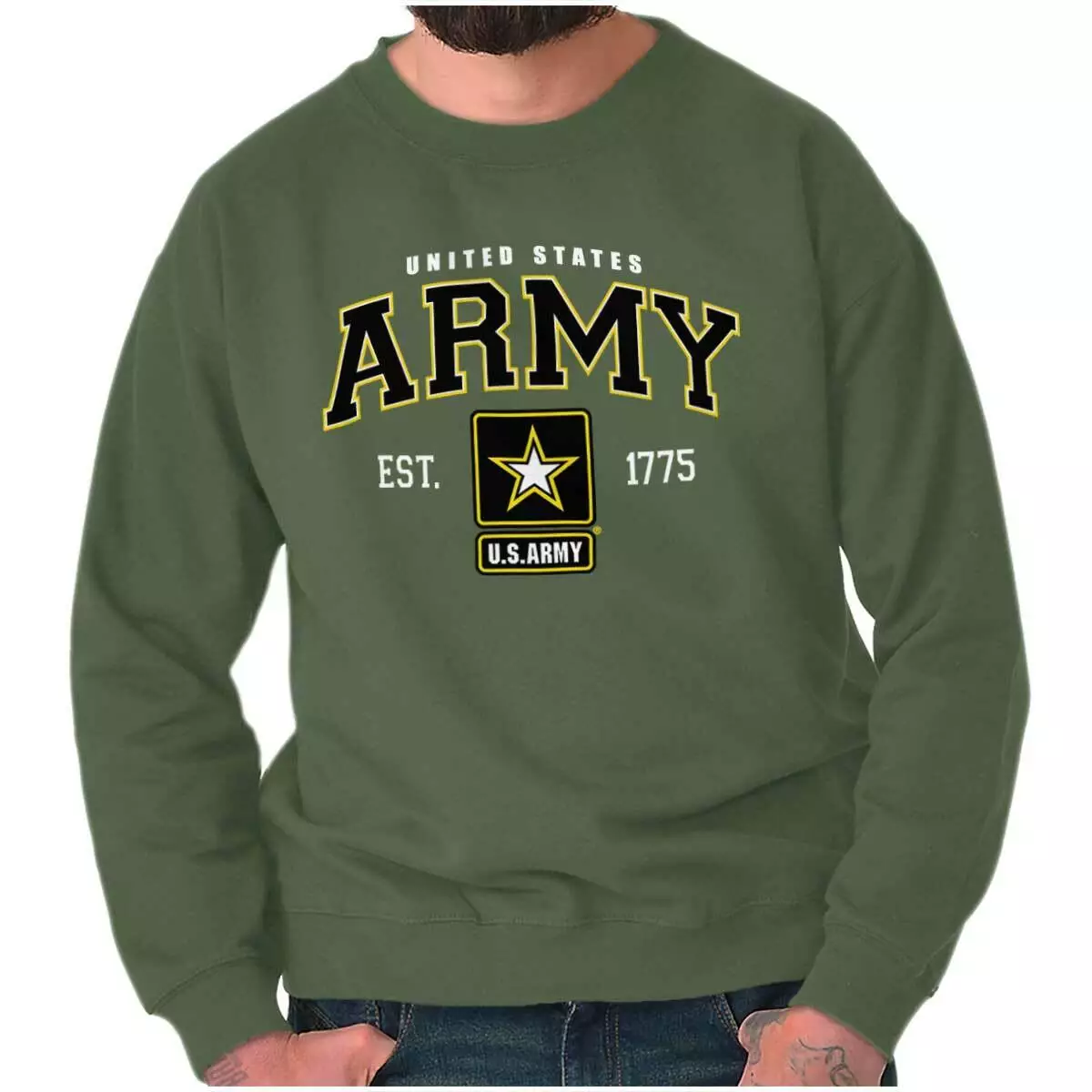 Us cheap army crewneck