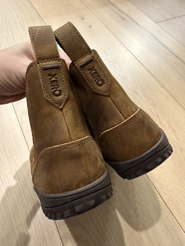 XERO Shoes Women Size 7 Ridgeway Chelsea Brown Leather Hiking Boots EUC - Imagen 2 de 8