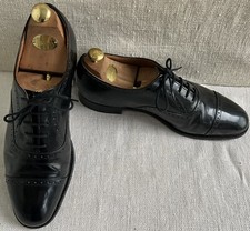 Church  s Custom Grade  Legate  Cap Toe Oxford Black Polished Calf UK 9 F US 10 E