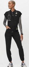 Figs Scrubs Jumpsuit MEDIUM NWT LIMITED EDITION Color : BLACK SOLD OUT 