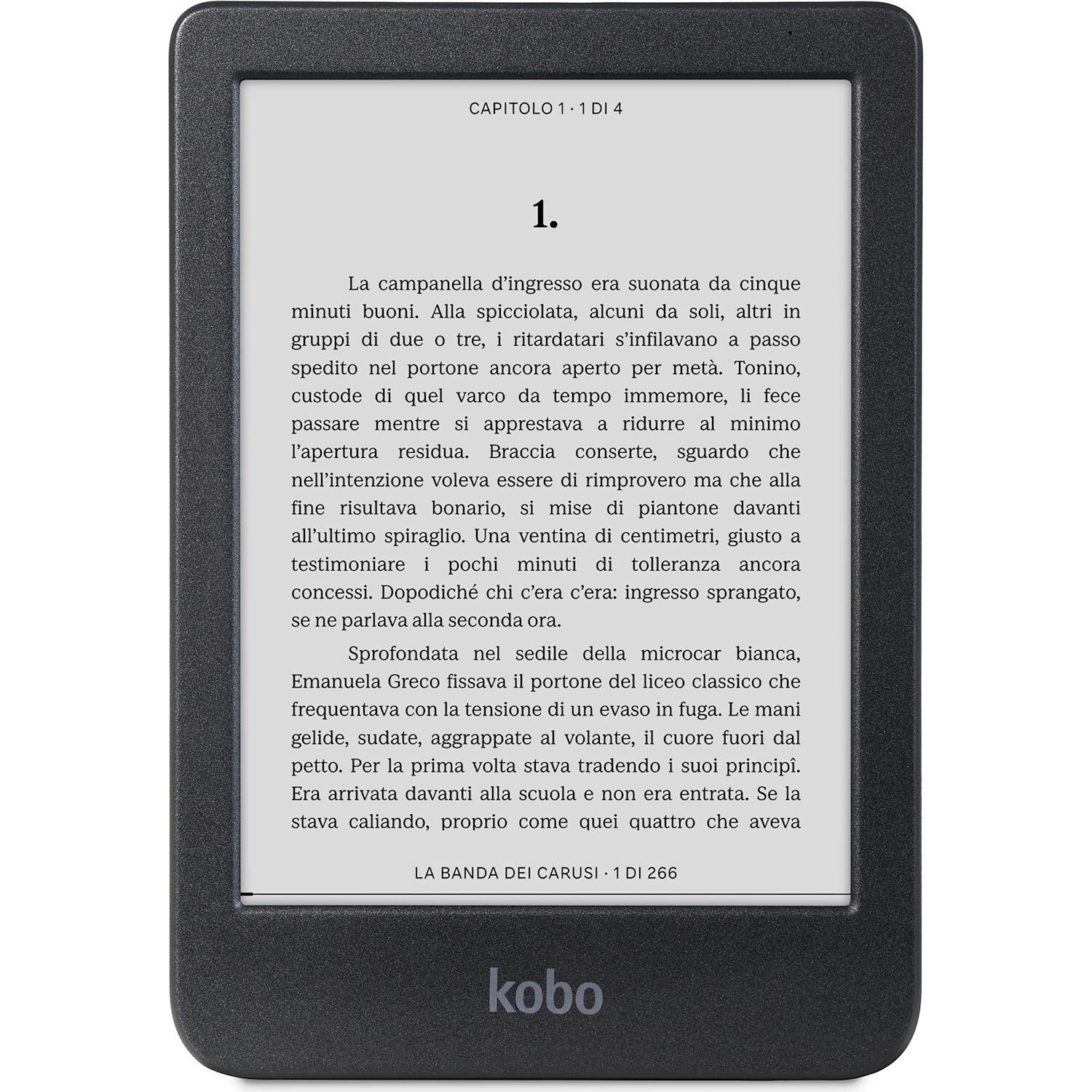 eReader Kobo Clara black BW nero