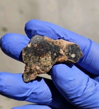 Meteorito**Bechar 008, Howardite**11,298 gramos corte final grande, Asteroide 4 Vesta!!!