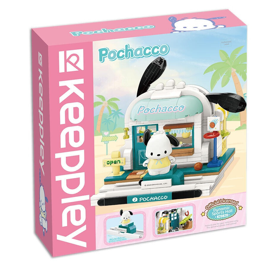AuthenticSanrio Qman Keeppley BuildingBlocks Pochacco Dynamic